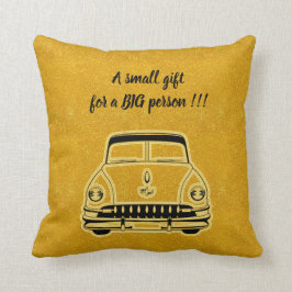 Luxe Elegant Modern Black Gold Car Kussen