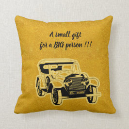 Luxe Elegant Modern Black Gold Car Kussen