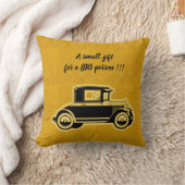 Luxe Elegant Modern Black Gold Car Kussen (Deken)