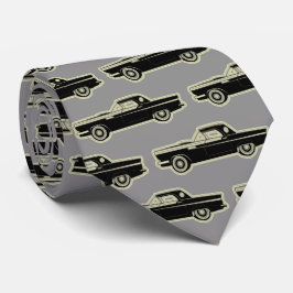 Luxe Elegant Modern Black Gold Car Stropdas