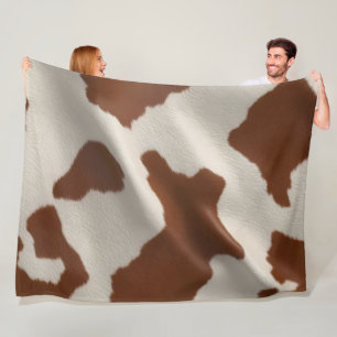 Luxe Elegante Nep-Runderleer Populaire Collectie Fleece Deken