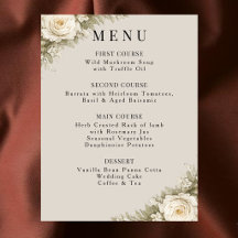 Luxe Elegante Trouwreceptie Avondeten