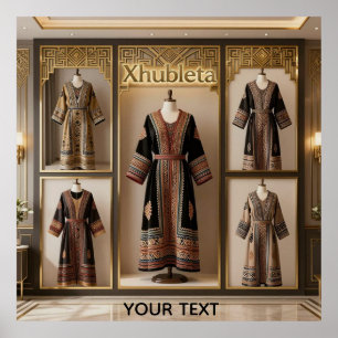 Luxe Erfgoed: De Heilige Geometrie van Xhubleta Poster