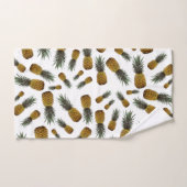 Luxe exotische anananasslantaarn bad handdoek (Handdoek)