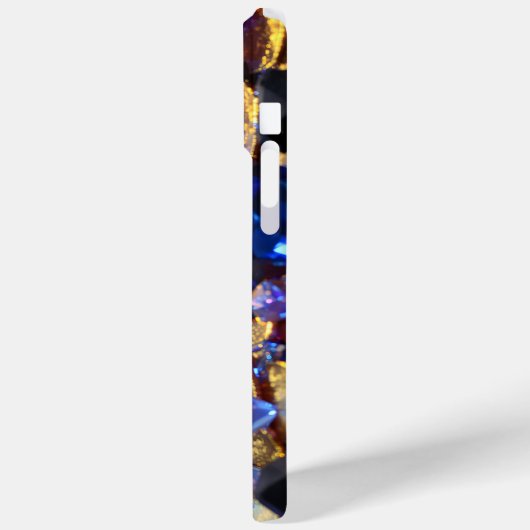 Luxe Fantasy Edelsteen Abstract Case-Mate iPhone Case (Achterkant / Links)