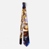 Luxe Fantasy Edelsteen Abstract Stropdas (Achterkant)
