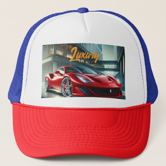 Luxe Ferrari Car Design Pet (Voorkant)