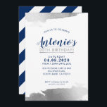 LUXE FÊTE D'ANNIVERSAIRE INVITATION doré moderne a<br><div class="desc">par kat massard >>> kat@simplysweetPAPERIE.com <<< Un design d'invitation très simple, mais élégant pour votre anniversaire. Wow vos amis et votre famille avec ce petit nombre ; D Configurer en tant que modèle il est simple pour vous d'ajouter vos propres détails, ou appuyez sur le bouton personnaliser et vous pouvez...</div>