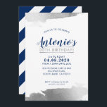 LUXE FÊTE D'ANNIVERSAIRE INVITATION doré moderne a<br><div class="desc">par kat massard >>> kat@simplysweetPAPERIE.com <<< Un design d'invitation très simple, mais élégant pour votre anniversaire. Wow vos amis et votre famille avec ce petit nombre ; D Configurer en tant que modèle il est simple pour vous d'ajouter vos propres détails, ou appuyez sur le bouton personnaliser et vous pouvez...</div>