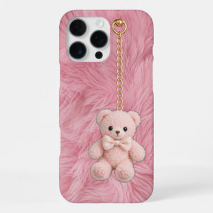 Luxe Fluffy Teddy iPhone 16 Pro Max Hoesje