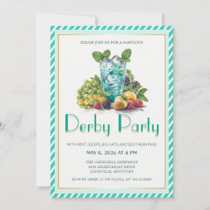 Luxe Fruitcocktail Mint Julep Kentucky Derby In Kaart