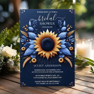 Luxe Fuchsia Crown Royal Blue Vrijgezellenfeest Kaart