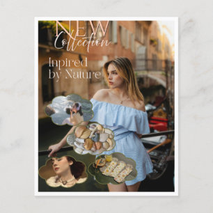 Luxe "Geïnspireerd door de Natuur" Nieuwe Collecti Flyer
