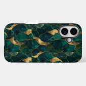 Luxe geometrisch Abstracte iPhone 16 Tough Hoesje (Achterkant (horizontaal))