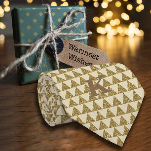 Luxe geometrische glitter driehoek personaliseren  stropdas