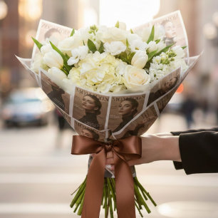 Luxe Gepersonaliseerde Moeder Foto Maatwerk Cadeaupapier