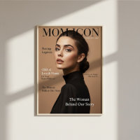 Luxe Gepersonaliseerde Moeder Tijdschrift Cover Fo