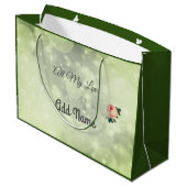 Luxe gepersonaliseerde Moederdag Groot Cadeauzakje (Achterkant Gekanteld)