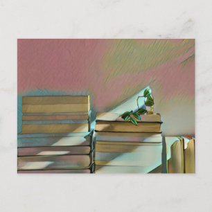 Luxe geschenken voor boekenliefhebbers briefkaart