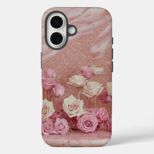 Luxe Girly Pink iPhone 16 Coque