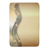 Luxe gladde gladde muggen Abstract gelaagd Badmat (Voorkant Verticaal)