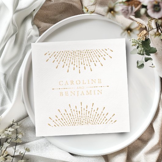 Luxe glam glitter deco vintage wedding