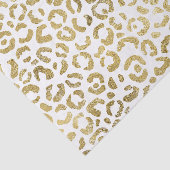Luxe Glam Gold Leopard-printer Tissuepapier (Detail)