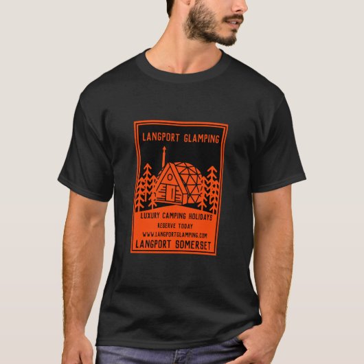 Luxe glamping t-shirt (Voorkant)