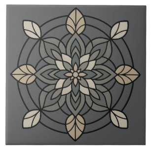 Luxe glas-geïnspireerde accent tegeltje