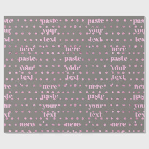 Luxe glinsterende stippen cadeaupapier