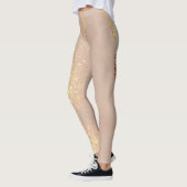 Luxe Glitter Roos Gold Leggings (Links)