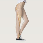 Luxe Glitter Roos Gold Leggings (Rechts)