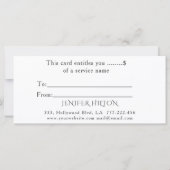 Luxe glittery gold lashes & wenkbrauwen (Achterkant)