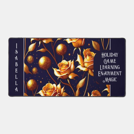 Luxe Gold Boho Rose Collection moderne (Recto)