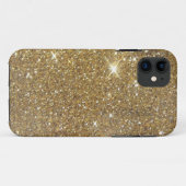Luxe Gold Glitter - gedrukt Afbeelding Case-Mate iPhone Case (Achterkant (horizontaal))