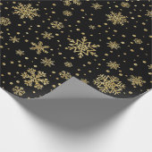 Luxe Gold Kerstmis 6 Cadeaupapier (Hoek)