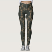 Luxe Gold Leggings (Voorkant)