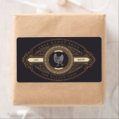 Luxe  Golden Egg Carton Label (Insitu)