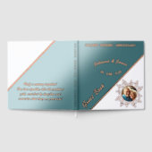 Luxe Golden Wedding Jubileum gastenboek (Volledig)