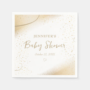 Luxe Goud Baby shower Servet