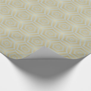 Luxe Goud en Ivoor Patterned Cadeaupapier