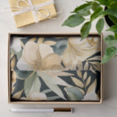 Luxe Goud en Witte Bloemen Tissuepapier (Geschenk)