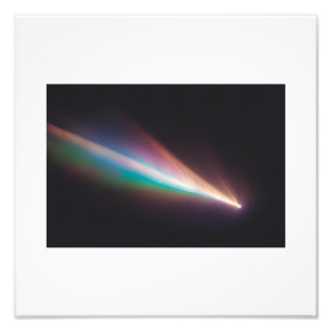 Luxe Goud & Marineblauwe 3D Kerstboom Groet Foto Afdruk