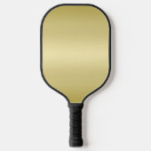 Luxe Goud modern golfgradiëntpatroon Pickleball Paddle (Voorkant)
