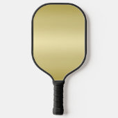Luxe Goud modern golfgradiëntpatroon Pickleball Paddle (Achterkant)