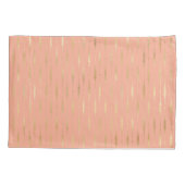 Luxe goud & roze geometrisch patroon kussensloop (Achterkant)