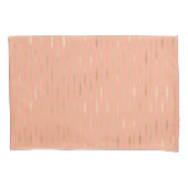 Luxe goud & roze geometrisch patroon kussensloop (Voorkant)