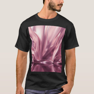 Luxe gouden 3D illustratie achtergrond T-shirt