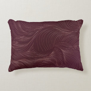 Luxe gouden achtergrond. Art Deco Pattern Vintage Accent Kussen