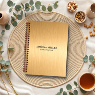 Luxe Gouden Achtergrond Notitieboek